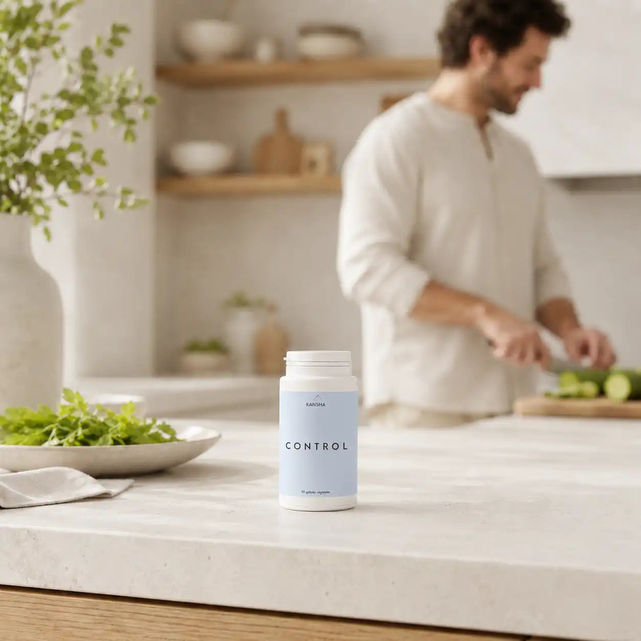 complément alimentaire CONTROL de KANSHA à base de poudre de konjac pour aider à la perte de poids