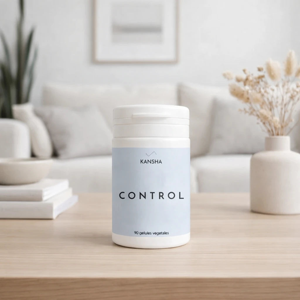 complément alimentaire CONTROL de KANSHA à base de poudre de konjac pour aider à la perte de poids