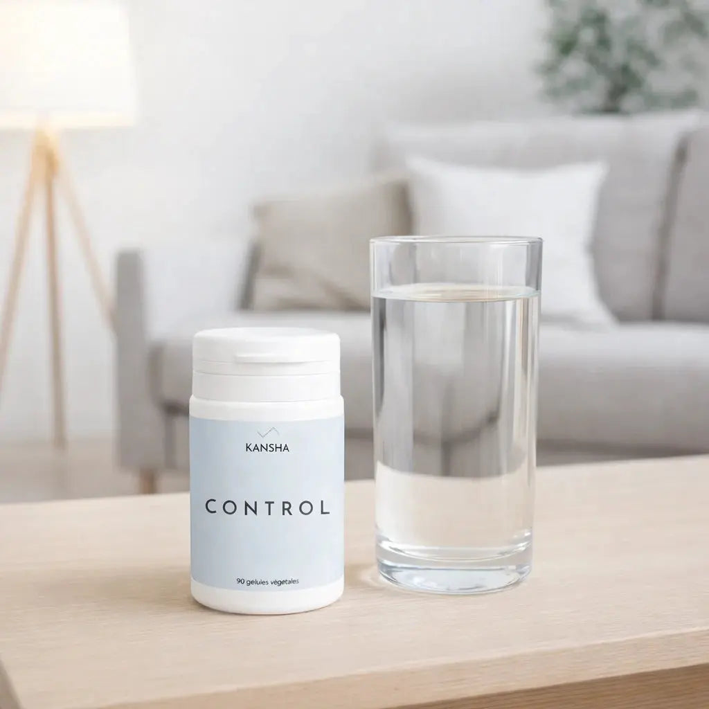 complément alimentaire CONTROL de KANSHA à base de poudre de konjac pour aider à la perte de poids