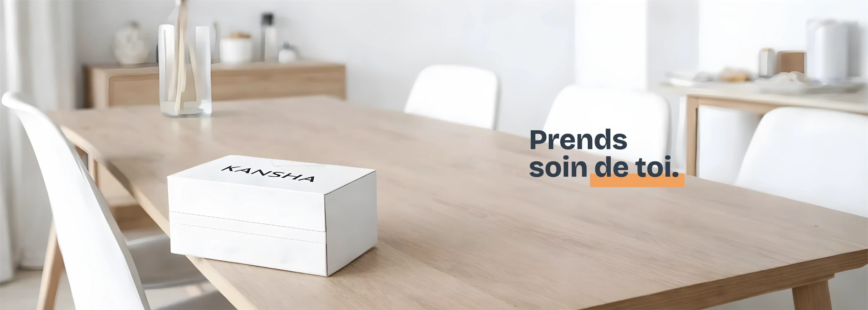 packaging de la marque KANSHA - livraison en 48h dans toute la Suisse