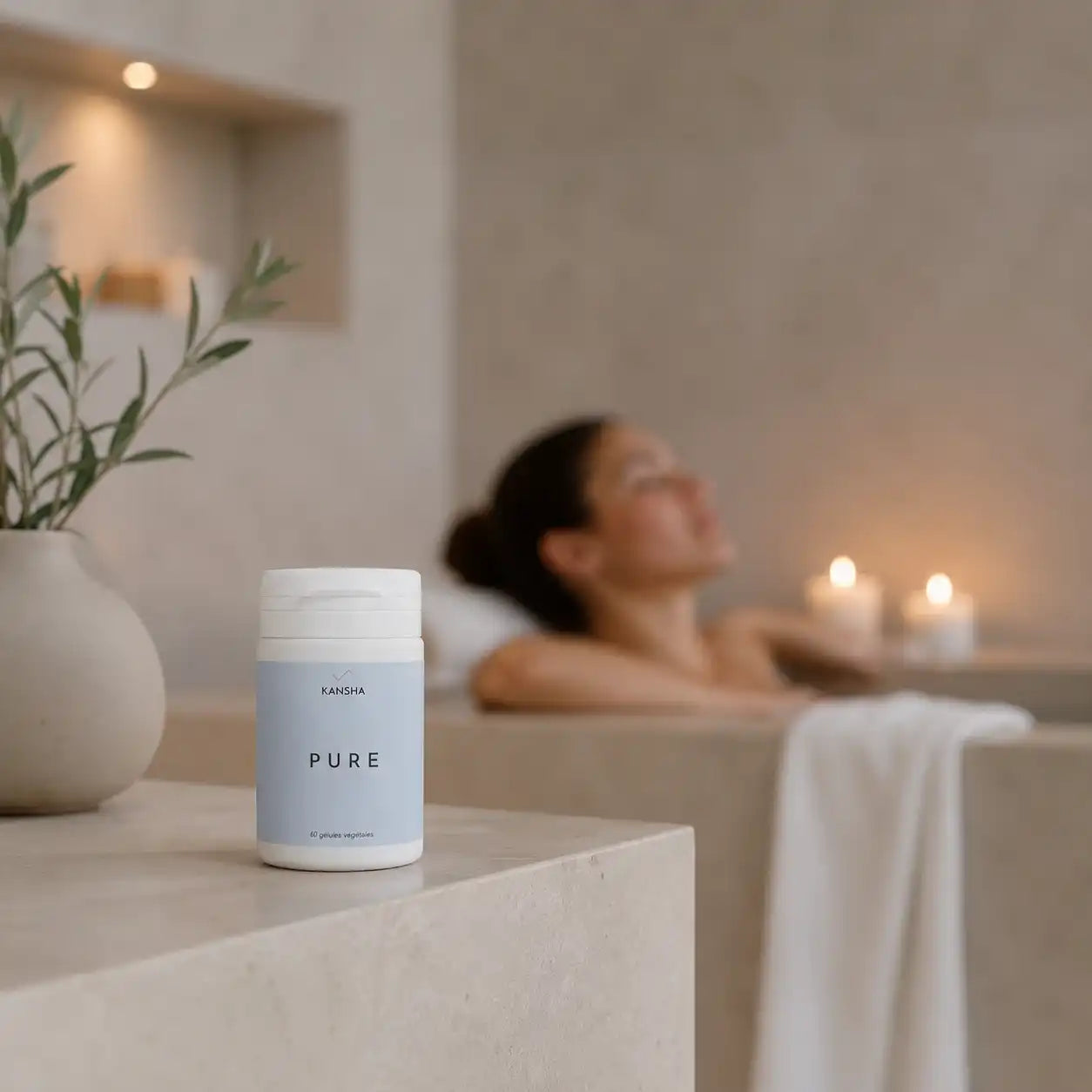 Complément alimentaire KANSHA PURE – association de chardon-marie, piloselle et aubier de tilleul pour la détoxification du foie et l’élimination naturelle