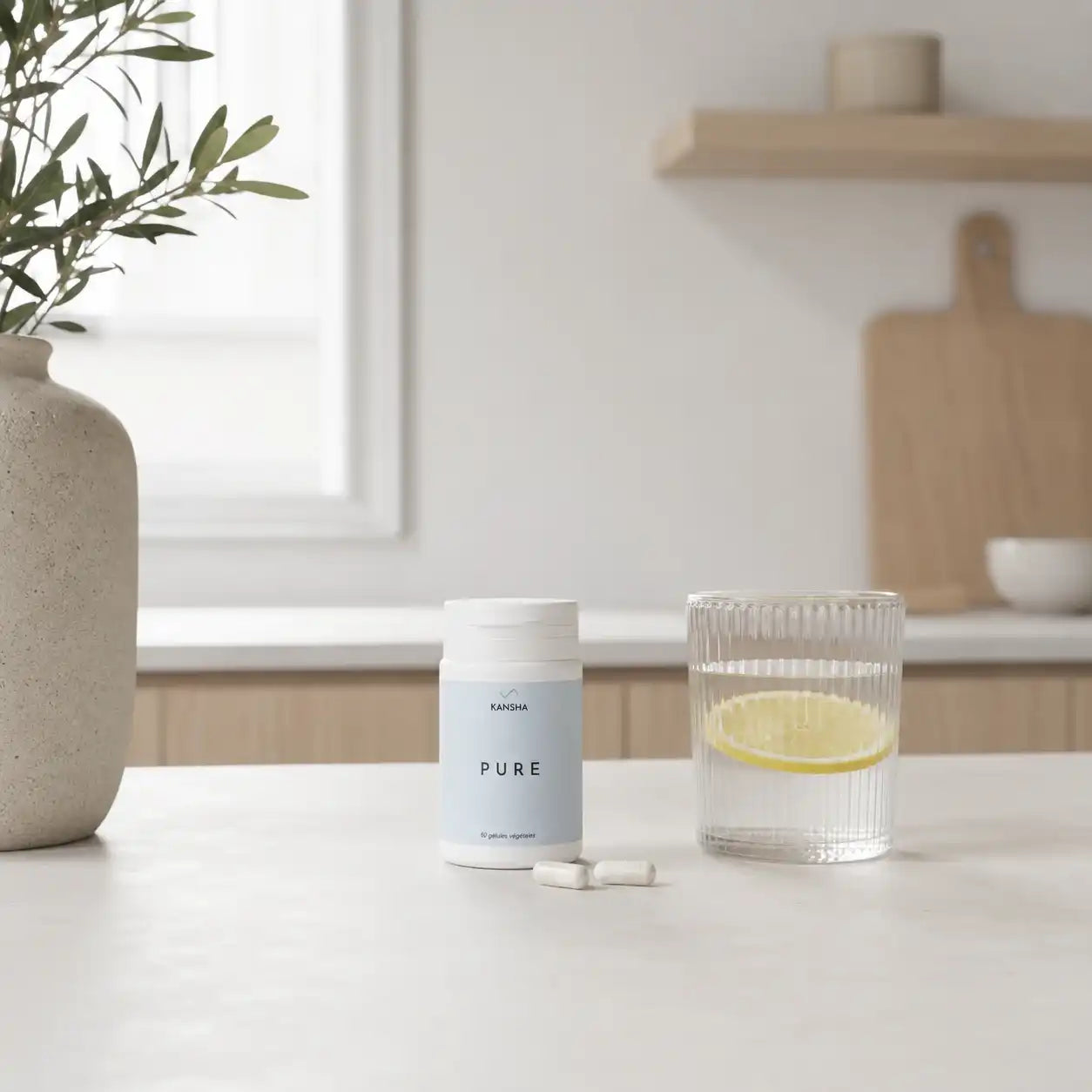Complément alimentaire KANSHA PURE – association de chardon-marie, piloselle et aubier de tilleul pour la détoxification du foie et l’élimination naturelle