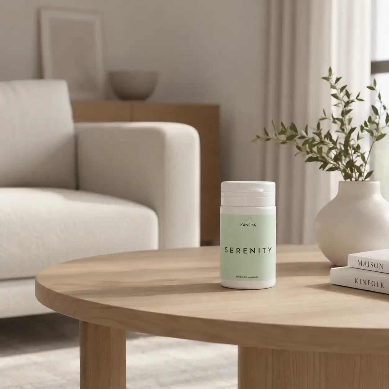 complément SERENITY de KANSHA pour calmer les tensions nerveuses