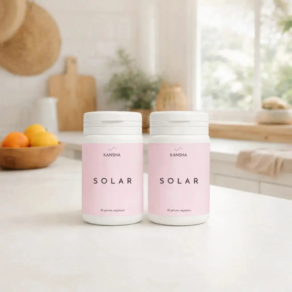 KANSHA SOLAR 30-Tage-Kur – Haut auf die Sonne vorbereiten und eine natürliche, anhaltende Bräune erhalten