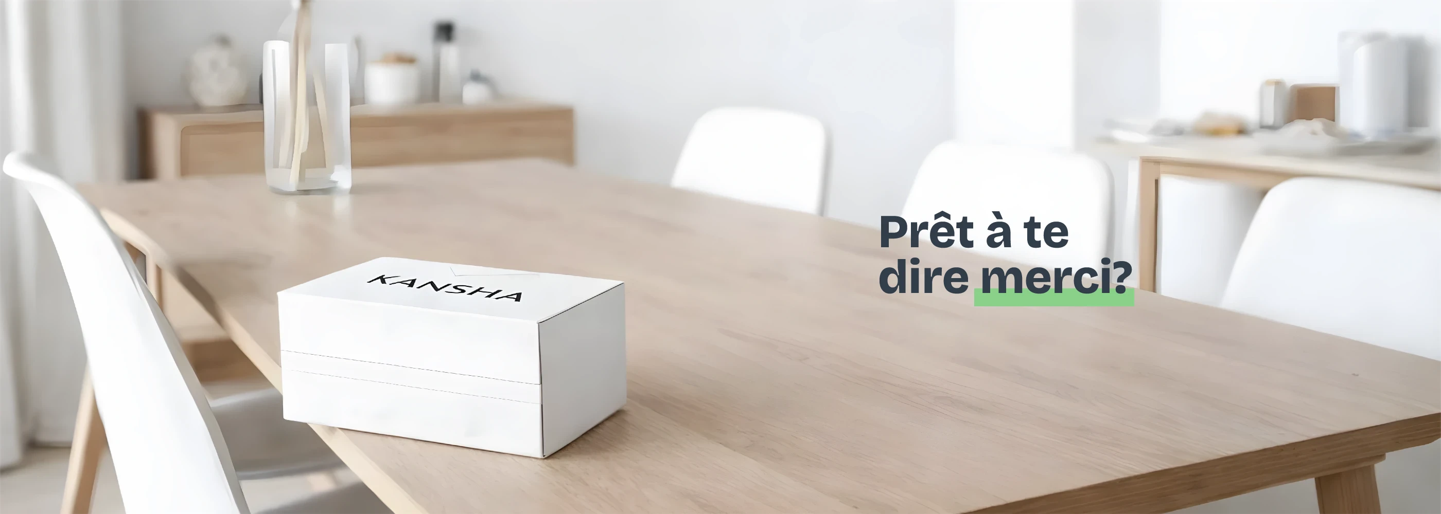 packaging de la marque KANSHA - livraison en 48h dans toute la Suisse