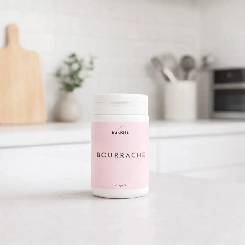 Complément alimentaire BOURRACHE KANSHA - huile de bourrache en capsules pour une peau nourrie et protégée de l'intérieur