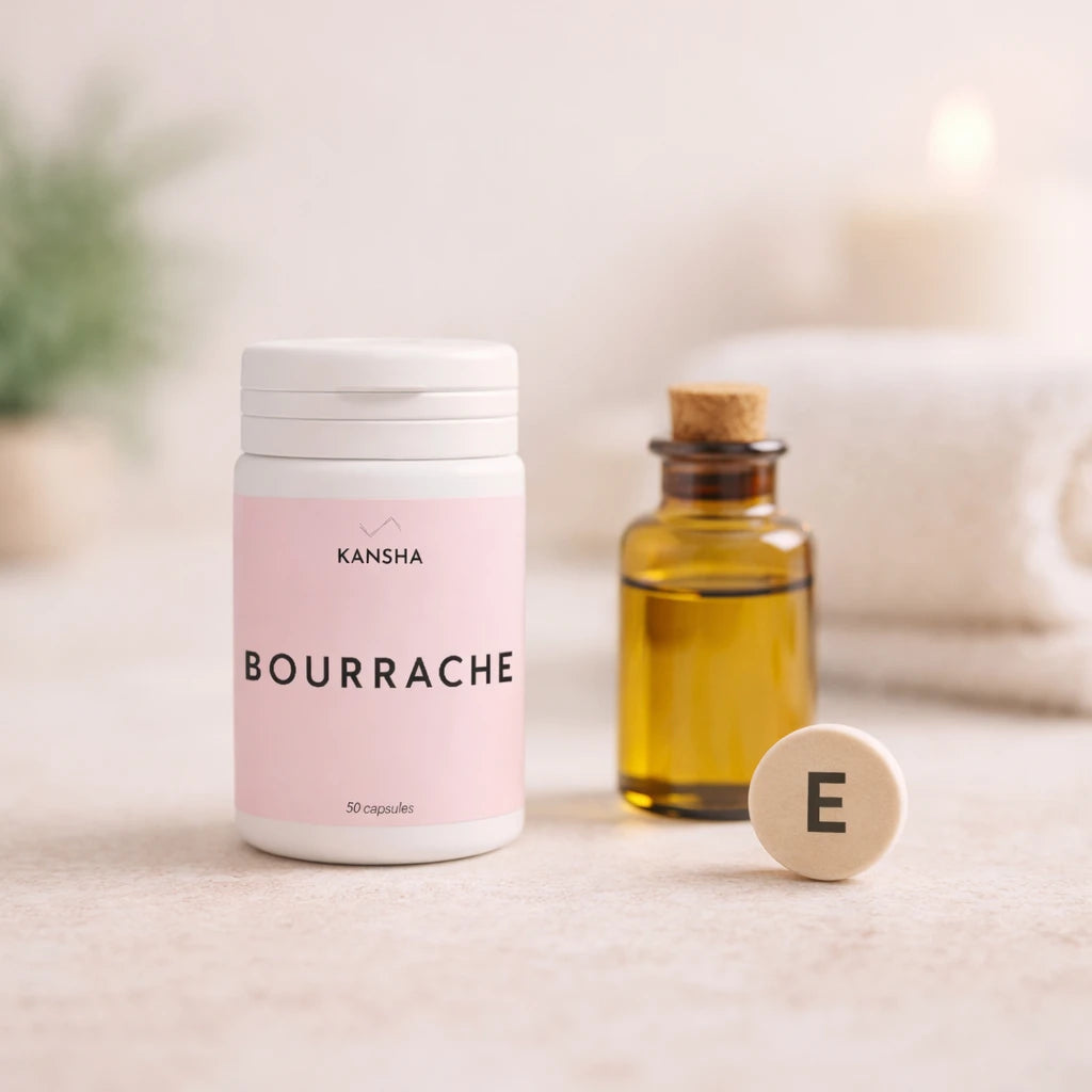 complément alimentaire BOURRACHE de KANSHA - pour nourrir et protéger la peau de l'intérieur