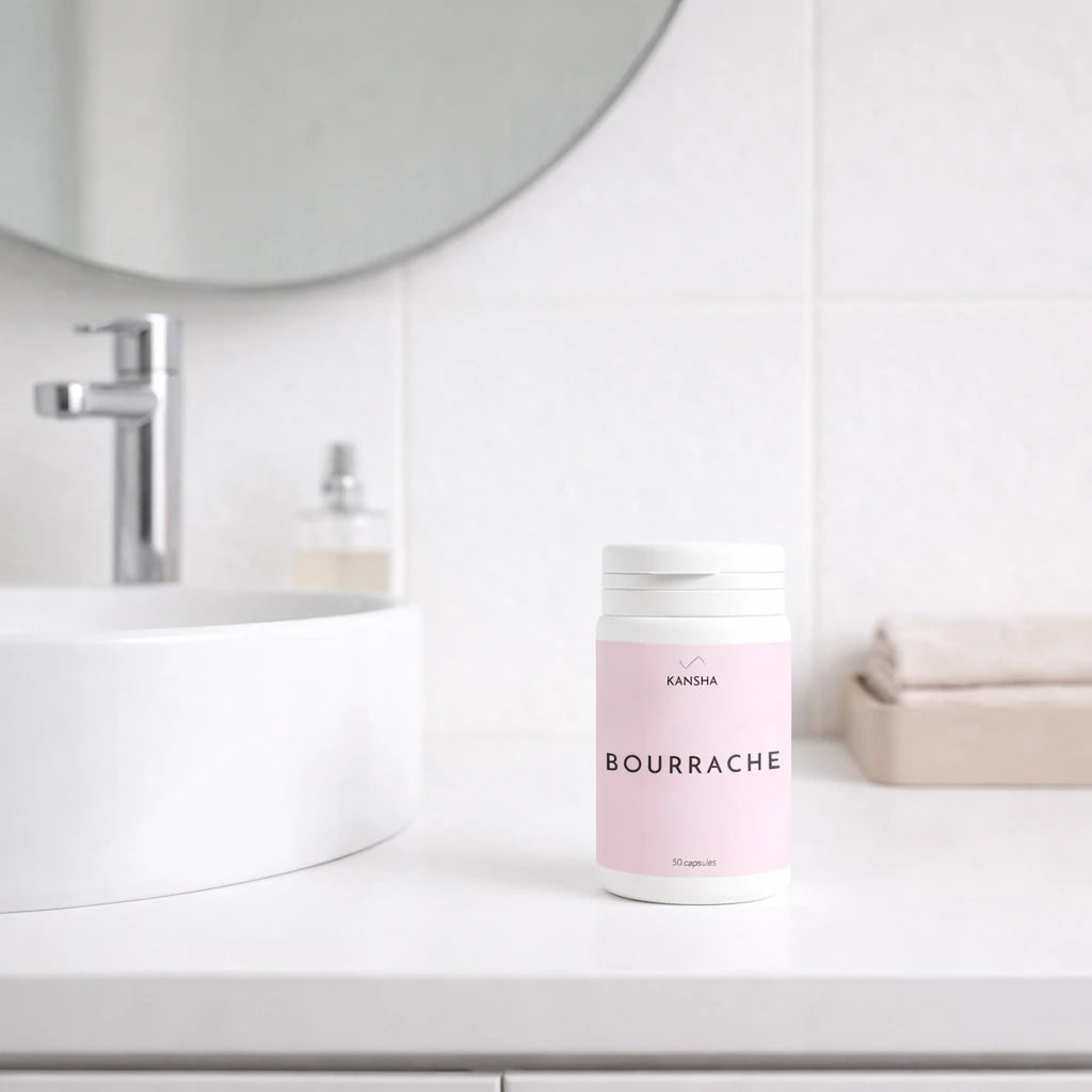 complément alimentaire BOURRACHE de KANSHA - pour nourrir et protéger la peau de l'intérieur
