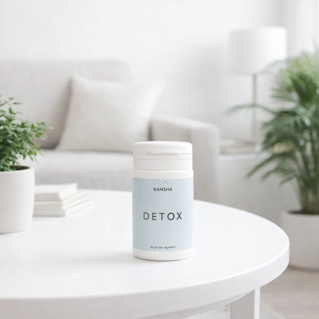 complément DETOX de KANSHA, pour détoxifier et purifier l'organisme