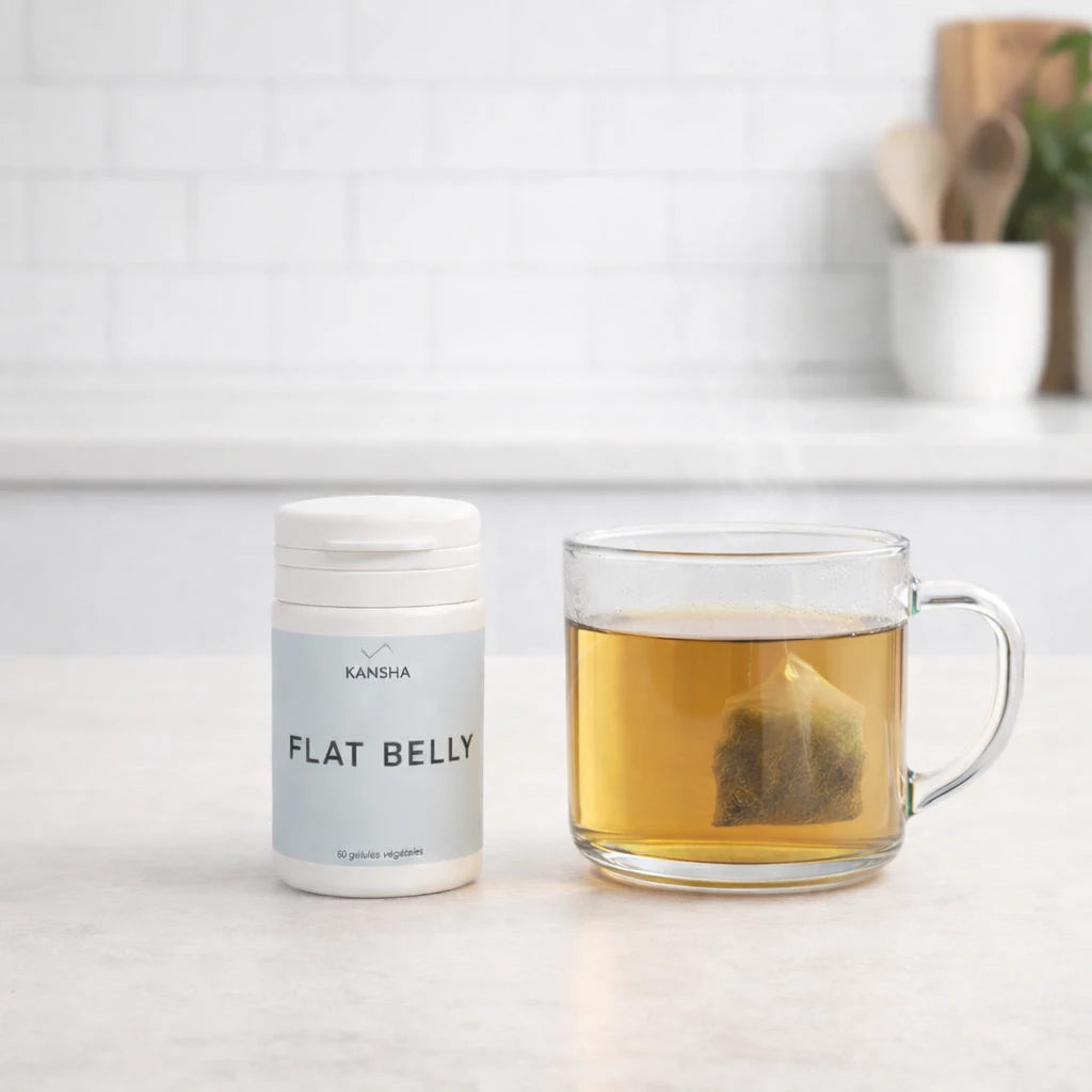 complément FLAT BELLY de KANSHA pour une digestion optimale