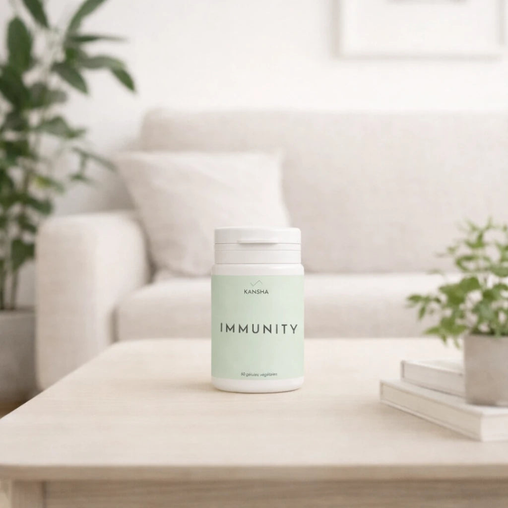 complément IMMUNITY de KANSHA pour soutenir l'immunité tout au long de l'année