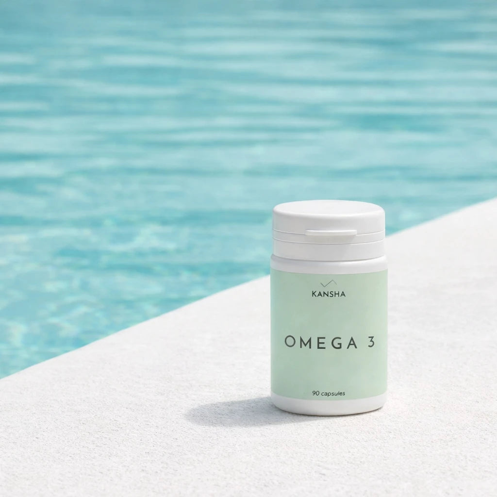 complément OMEGA 3 de KANSHA pour soutenir le coeur et le système nerveux