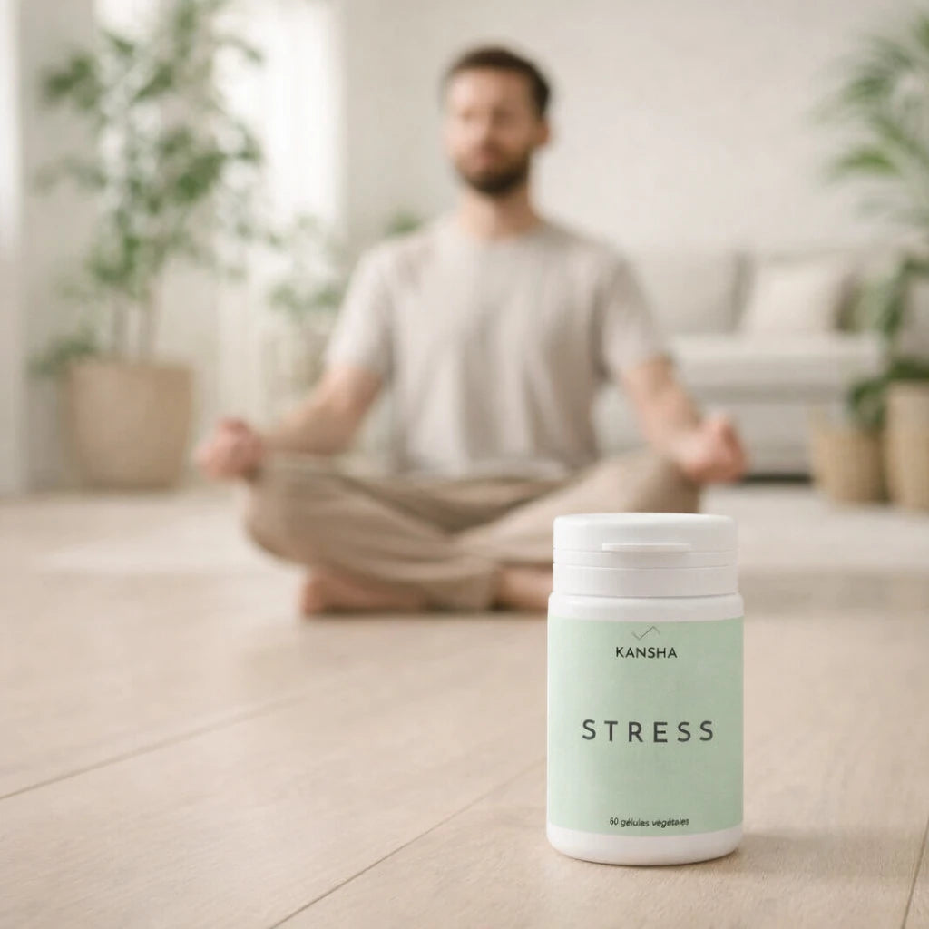 complément alimentaire STRESS de KANSHA - pour accompagner les périodes de tension