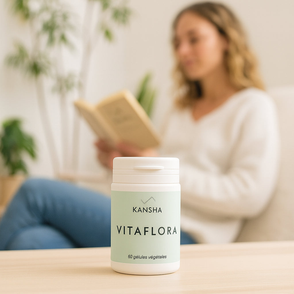 Complément alimentaire KANSHA VITAFLORA – probiotiques et prébiotique pour l’équilibre digestif et le bien-être quotidien