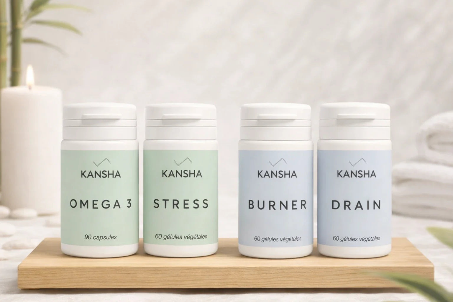Compléments alimentaires naturels KANSHA – bien-être, équilibre et sérénité au quotidien