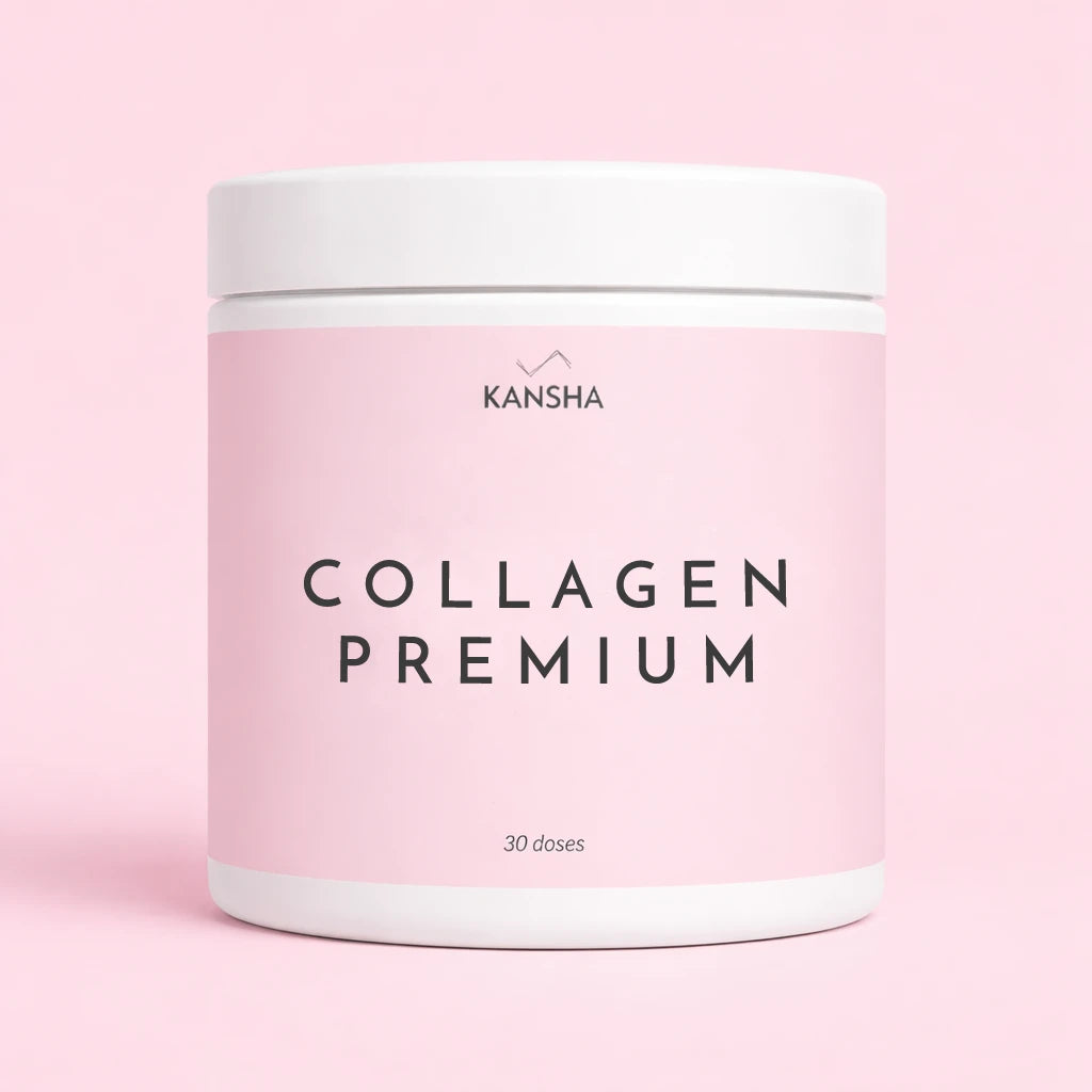 Complément alimentaire KANSHA COLLAGEN PREMIUM – collagène marin Peptan® et vitamines pour la beauté et la fermeté de la peau