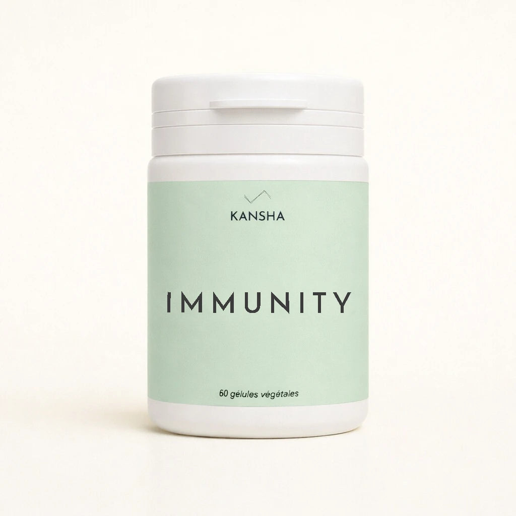 complément alimentaire IMMUNITY de KANSHA - pour soutenir les défenses naturelles