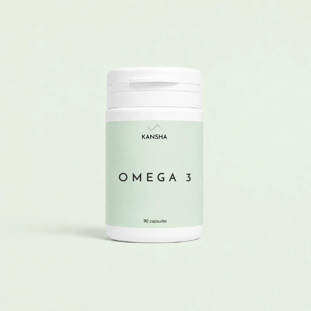 Complément alimentaire KANSHA OMEGA 3 – acides gras essentiels pour la santé du cœur et l’équilibre mental