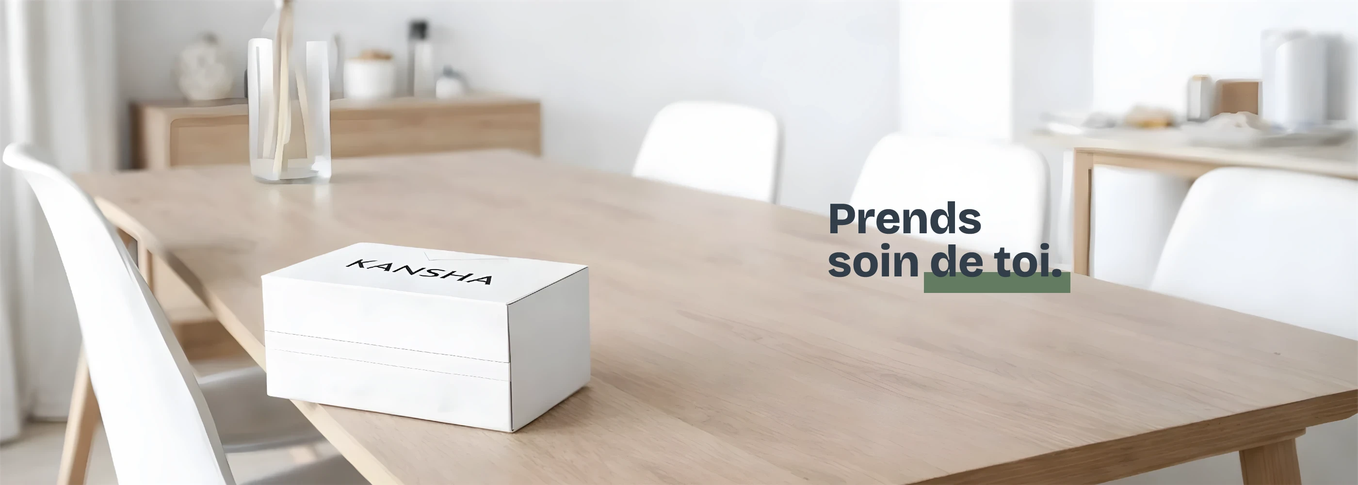 packaging de la marque KANSHA - livraison en 48h dans toute la Suisse