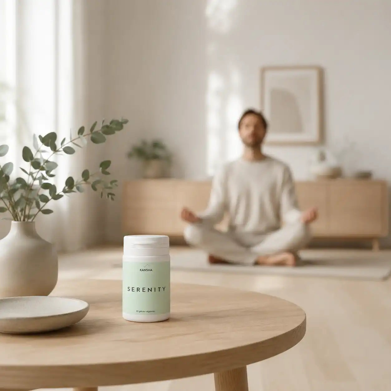 Nahrungsergänzungsmittel SERENITY von KANSHA – für stressige Phasen