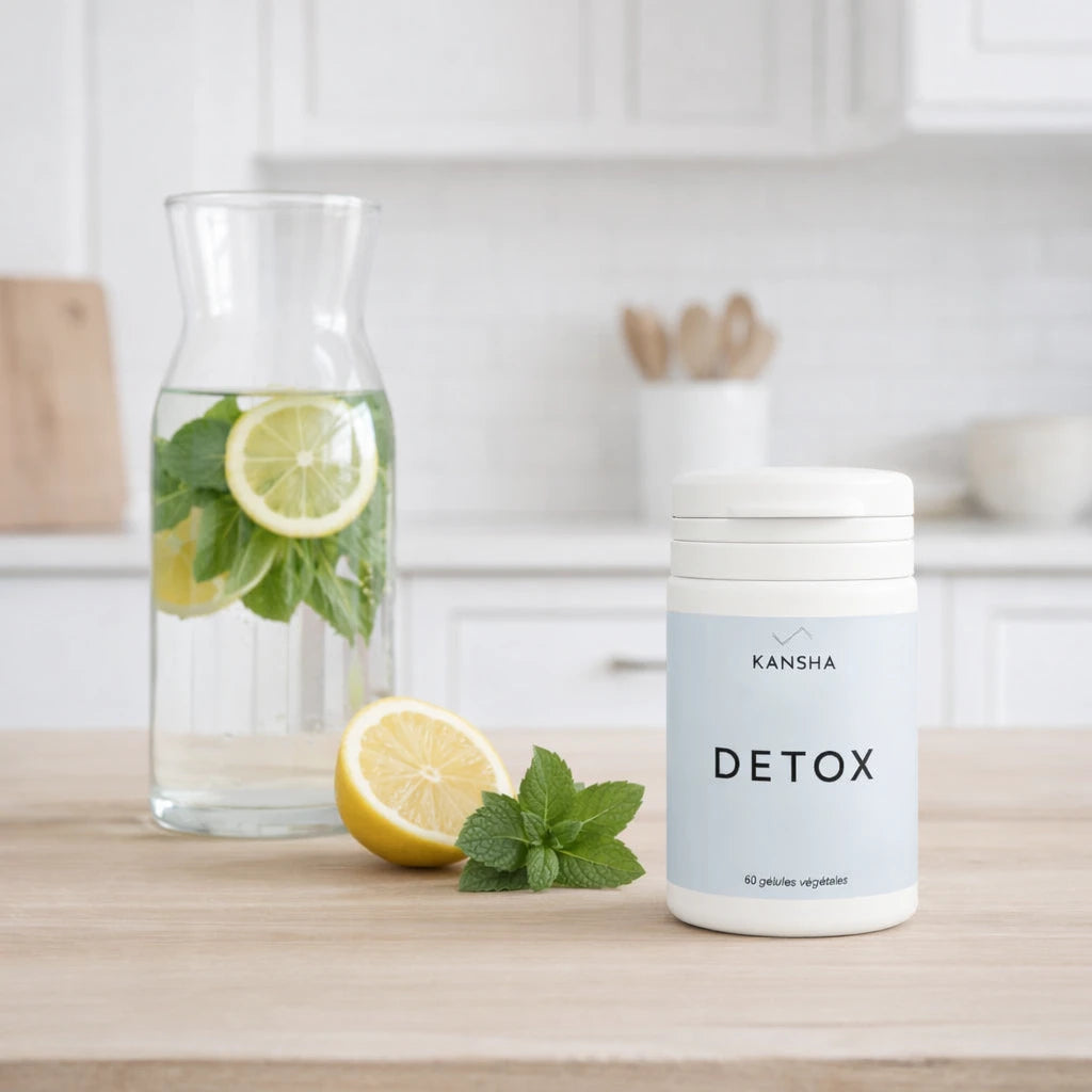 complément DETOX de KANSHA pour détoxifier et purifier l'organisme