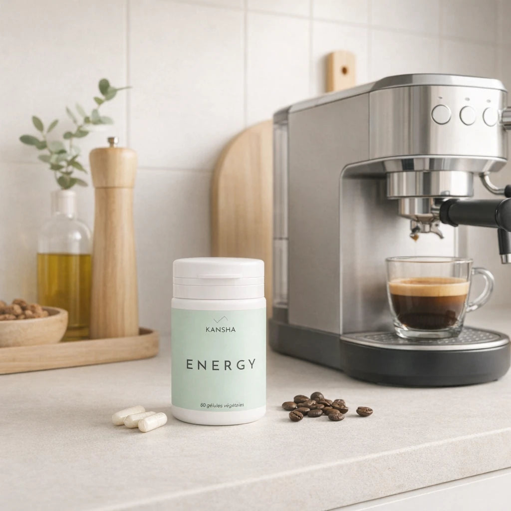 complément ENERGY de KANSHA pour retrouver vitalité et énergie 