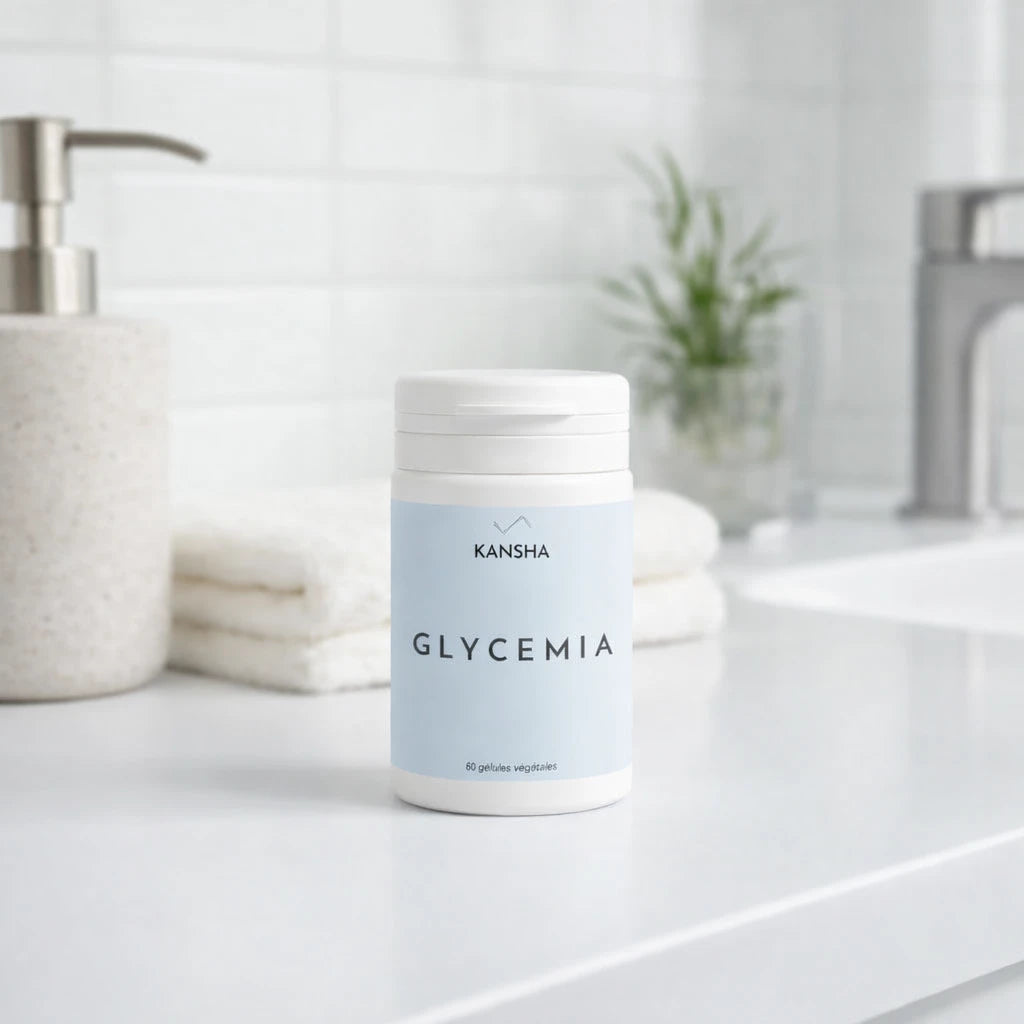 complément alimentaire GLYCEMIA de KANSHA pour combattre les envies de sucre